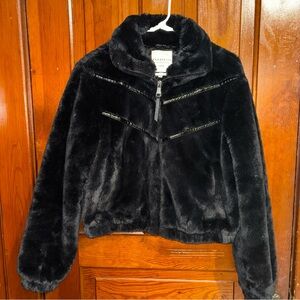 Faux Fur Bomber Jacket